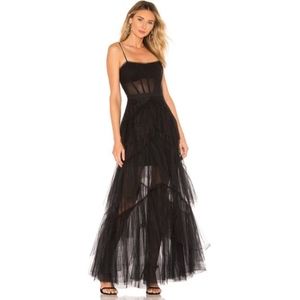 BCBGMAXAZRIA - Corset Tulle Gown